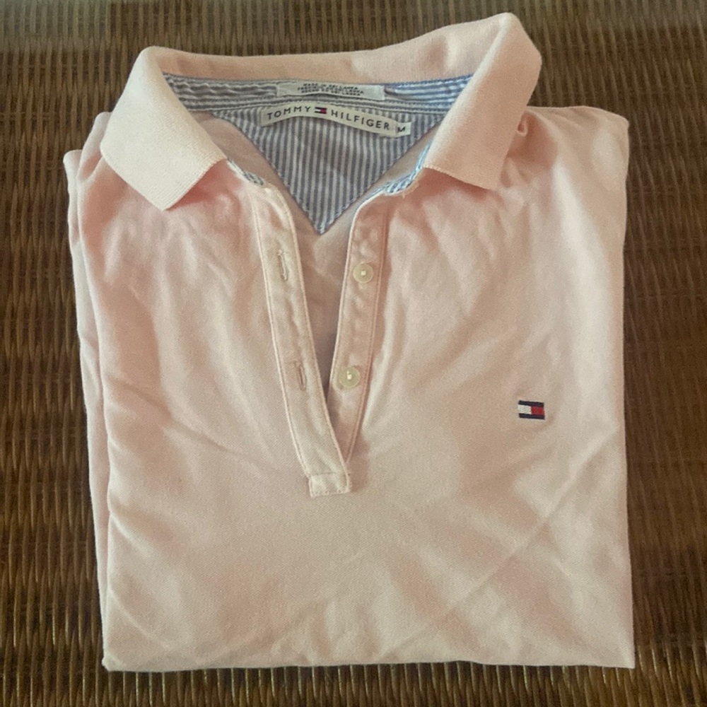 Y2k Tommy Hilfiger collared shirt
